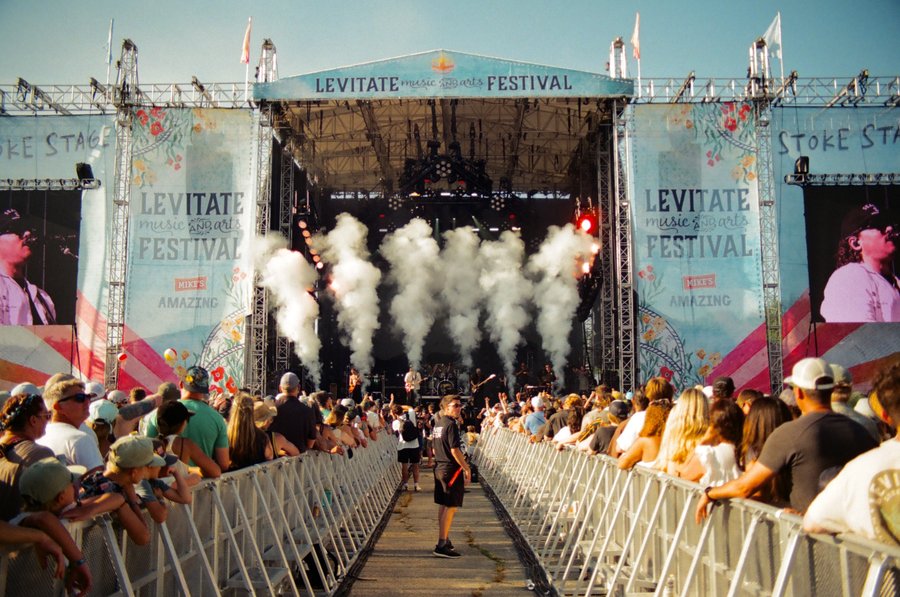 Stoke Stage at Levitate Music Festival, Marshfield, MA
